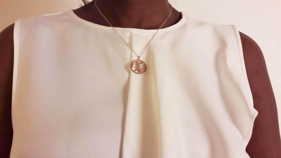 Faith Adinkra pendant - Gye Nyame