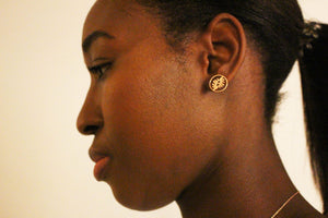 harmony adinkra earrings