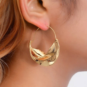 African gold fulani hoops