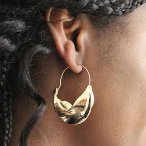 gold Fulani earrings